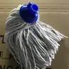 Cabezales de Repuesto para Mopa de Hilo de Algodón Blanqueado para Uso Doméstico y de Fábrica, Disponibles en Varios Tamaños