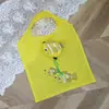Bolsa de Compras Peixe-Palhaço Dobrável Bolsa de Armazenamento Portátil Poliéster Desenho Animado Peixe Tropical Bolsa Tote Bolsa de Armazenamento Bolsa de Grande Capacidade