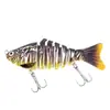 Nuevo Señuelo Falso Luya de 7 Secciones Sumergible Multi-Sección para Peces 10cm Señuelo Luya Mino Señuelo Duro Señuelo de Pesca Fábrica de Equipo de Pesca Transfronterizo
