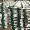 Fábrica de produção jardim gramado guardrail villa jardim gramado guardrail isolamento verde cinto zinco aço gramado guardrail