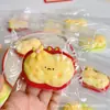 Juguete Squishy de Fresa Grande Brillante al Aceite Estilo Mismo de Xiaohongshu Transfronterizo, Simulación Realista de Comida, Artículo Popular de Celebridad de Internet, Juguete para Aliviar el Estrés Similar a Slime