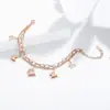 Pulseira de Borboleta Dupla Camada Criativa Nova Distintiva Estilo Frio Ins Estilo Mori Elegante Simples para Mulheres