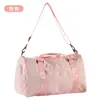 Bolsa Fitness Estilo Celebridade da Internet, Bolsa de Armazenamento para Natação de Grande Capacidade com Separação Seca e Úmida, Bolsa de Viagem Diagonal Portátil Personalizável