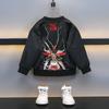 Jaqueta Masculina de Manga Longa Wukong para Primavera e Outono 2026 Nova Moda Primavera Tendência Nacional Masculina Jaqueta de Baseball Tendência