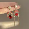 Pendientes de Plata de Ley S925 con Perlas de Imitación de Gama Alta para Mujer, Pendientes de Diseño Nicho, Pinzas para Orejas y Accesorios para Orejas Versátiles y Elegantes