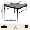 Mesa de Mahjong Dobrável para Exterior Pequena Mesa de Acampamento de Viagem Portátil Dobrável Liga de Alumínio Conjunto de Mesa Elevatória