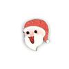 Europeu e americano Natal hairpin acessórios ouro pó impressão cartoon Papai Noel cocar material diy acessórios de joias infantis