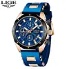 Reloj Deportivo Popular Lige/Lige Transfronterizo Reloj Impermeable Multifuncional