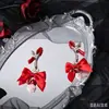 Pinza elástica para el pelo con forma de pata de gato para mujer, con ajuste de tensión, fácil de poner, disponible en pinzas metálicas doradas, plateadas, rojas y rosas
