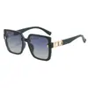 Gafas de sol retro europeas y americanas para mujer, de alta gama, elegantes, con montura grande, para cara redonda, gafas de sol de moda