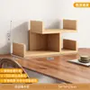 Estantería de Escritorio para Almacenamiento en Casa, Dormitorio, Estantería Sencilla que No Ocupa Espacio, Estante Pequeño de Almacenamiento para Apartamentos de Alquiler, Estante de Exhibición