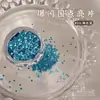 Lentejuelas Holográficas Plateadas con Forma Láser de Estrella de Cinco Puntas Color AB Huecas Materiales de Decoración Hechos a Mano Accesorios para Uñas