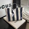 Plataforma independiente Temu nueva bolsa de mano transfronteriza impermeable PVC+lienzo para el trabajo portátil bolso de hombro bolsa de mano