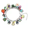 Anime Japonés Dragon Ball Super Saiyan Pulsera Son Goku Piccolo Aleación Gota de Aceite Pulsera DIY Mayoreo