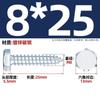 Tornillos para Madera Hexagonales Galvanizados Din57 Tornillos para Madera Autorroscantes Hexagonales Rosca Completa Combinación con Arandela Plana de Resorte