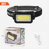 Linterna frontal de cabeza para camping al aire libre, nueva, transfronteriza, recargable tipo C, para exteriores, ciclismo, pesca, multifunción, luz fuerte