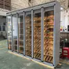 Enfriador de vino Kende Gabinete de vino de temperatura constante Barra de hielo Refrigerador comercial empotrable enfriado por aire Gabinete de refrigeración de vino Fabricante mayorista