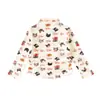 Camiseta de Manga Larga para Niña T2026 Otoño Nuevo Elegante Niños Cuello Alto Transpirable Capa Base Superior