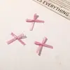 3,3cm Cor Macaron Borda com Acabamento Tecido Mini Laço DIY Acessórios de Cabelo Acessórios para Cabeça Sapatos e Meias Acessórios de Vestuário Acessórios