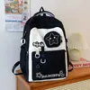 Mochilas para Niñas de Tercero a Sexto Grado, Ligeras, Protectoras de la Columna, Ultraligeras, Mochilas de Gran Capacidad para Estudiantes de Secundaria, Estilo Nuevo