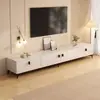 Móvel de TV para sala de estar, adequado para apartamentos pequenos, design moderno e minimalista, novo modelo 2026, com armazenamento e organização integrados