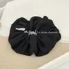 Scrunchie de Tricô Simples Retrô Estilo Coreano com Padrão de Textura de Alta Qualidade Elástico de Cabelo Acessório de Cabelo Versátil