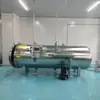 Esterilizador de Doble Puerta Calentado por Vapor Horizontal Acero Inoxidable Producción por Computadora Control Totalmente Automático Alta Temperatura y Alta Presión