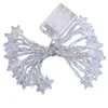 Luzes de Fio de LED Transfronteiriças para Exterior à Prova d'Água Luzes Decorativas de Jardim Pequenas Estrelas para Interior Arranjo Aconchegante Luzes Coloridas Pequenas Luzes de Fio Piscantes
