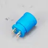 Conector de Sinal M8 Macho e Fêmea Mini Nylon Núcleo de Borracha Plug para Veículo Elétrico Plug de Aviação Conector à Prova d'Água M8