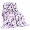 Manta de franela a cuadros para comercio exterior transfronterizo, manta de sofá con estampado de cebra y leopardo, manta de forro polar para siesta en la oficina