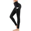 Mallas de yoga y fitness con código europeo, cintura alta, bolsillo lateral, mallas deportivas para mujer para exteriores