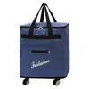 Bolsa de Viaje de Gran Capacidad, Bolsa Impermeable de Equipaje de Mano con Ruedas, Bolsa de Almacenamiento Mochila, Maleta con Ruedas Universales, Portátil Grande
