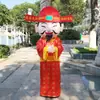 Disfraz de Mascota de Dibujos Animados del Dios de la Riqueza en Stock para Eventos, Actuaciones, Reuniones Anuales, Accesorios para Caminar, Cobertores de Cabeza, Disfraz del Dios de la Riqueza Auspicioso