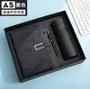 Caderno Novo Couro de Alta Qualidade Bloco de Notas Personalizado Fivela em U Traje de Presente de Negócios Presente de Acompanhamento Logotipo Imprimível
