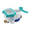 Medidor de Tarjeta Inteligente Medidor de Agua Prepagado Haz Multinivel Carcasa de Cobre Verde Radiofrecuencia Tarjeta IC Hogar Inteligente Deslizar Medidor de Agua de Nailon