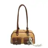Bolsa de Bolos para Mujer 2026 Nueva Moda Boston Bolso de Hombro para Axila Versátil para Viajes Diarios Bolso de Mano de Gran Capacidad