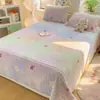 2026 Novo Lençol de Cama de Fleece Bolha Peça Única Manta de Pelúcia Leite Manta de Pelúcia Quente de Inverno Lençol de Cama de Fleece