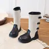 Botas Altas de Moda para Niñas 2026 Otoño/Invierno Nuevo Estilo Coreano con Correa de Hebilla Botas Largas Suela Suave para Niños Botas Versátiles para Montar