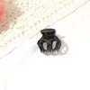 Presilha de garra de abóbora 2026 novo modelo para prender rabos de cavalo altos, presilha de cabelo simples pequena para a parte de trás da cabeça, acessório de cabelo de presilha de garra para mulheres
