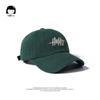 Gorra de béisbol estilo japonés con letras tridimensionales bordadas, estilo americano, informal, suave, de marca de moda, para hombre.