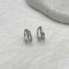 Aretes de Aro Geométricos Simples Pequeños de Circonita para Mujer, Elegantes y de Moda para Viajeras, de Nicho, Lujo Ligero, Sensación de Alta Gama