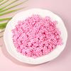 Novo doce de fruta redondo fatia de cerâmica macia slime enchimento nail art patch acessórios DIY material atacado