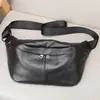 Riñonera de piel de vaca NIUCUNZH, gran capacidad, práctica, multifuncional, diagonal, de cuero, para hombre, venta al por mayor