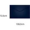 Envelope colorido (visitar) 72X108 Azul Marinho P.Seguro 80G - Caixa com 100 Unidades