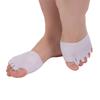 Almohadilla Frontal de Panal de Cinco Agujeros, Juanete, Solapamiento del Hueso del Dedo Gordo del Pie Absorción de Impactos, Protectores de Dedos Divididos para Dedos de los Pies y Dedos de los Pies Femeninos Fabricante de Origen