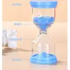 Plástico Macaron Resistente a Caídas Reloj de Arena para Niños Adornos Temporizador Mini Adornos Creativos de Temporización Reloj de Arena con Sentido Avanzado