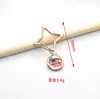 Llavero Creativo Alien Corona Delfín Flor de Cerezo Conejo Amoroso Gato Hebilla Aleación de Zinc Joyería DIY Hebilla Colgante