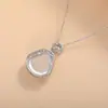 Nuevo Collar de Aleación de Cobre Estilo Chino Serie Buda para Mujer, Exquisito y Moderno con un Toque de Lujo, Cadena para Clavícula Auspiciosa y que Atrae la Fortuna, Artículo de Venta Caliente