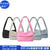 Bolsa Tote com Enchimento de Algodão Rpet Bolsa com Zíper Reciclado Transfronteiriça Rpet Nylon Reciclado Bolsa de Axila Fábrica Personalizada