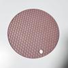 Posavasos Redondo de Silicona con Diseño de Panal para Mesa de Comedor, Esterilla Antiescaldado para Cocina, Posavasos para Café, Esterilla Antiescaldado para el Hogar Transfronteriza